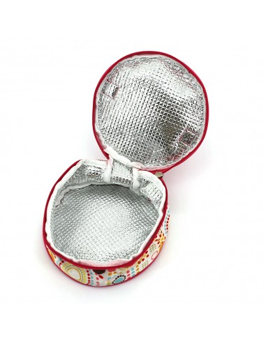 安妮兔陶瓷密扣蓋碗650ml繡球花+保鮮提袋