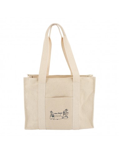 安妮兔橫式棉布補習袋