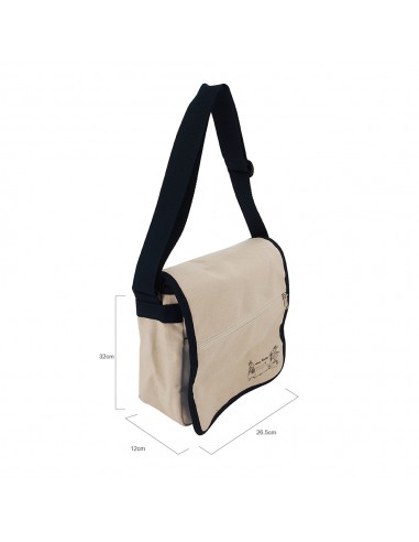 安妮兔棉布側背書包