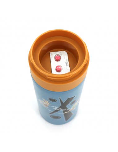 安妮兔健康玻璃隨身瓶300ml-藍