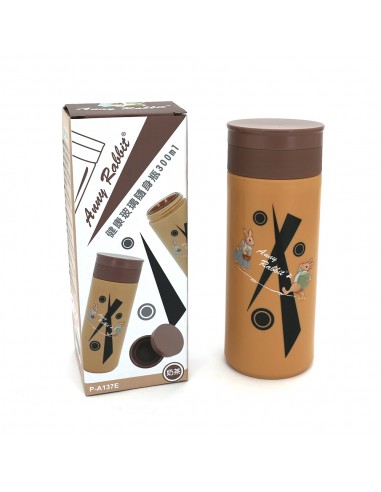 安妮兔健康玻璃隨身瓶300ml-奶茶