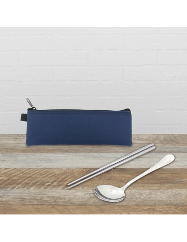 19cm提耳隨身餐具包-B (圓湯匙)