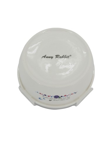 安妮兔保鮮蓋碗650ml繡球花三入禮盒