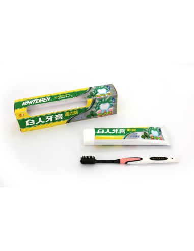 白人牙膏160G+牙刷