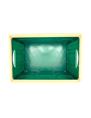 英國熊木紋桌摺疊收納箱50L