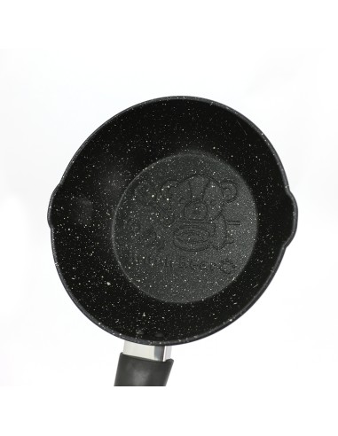 英國熊單把不沾鍋18cm