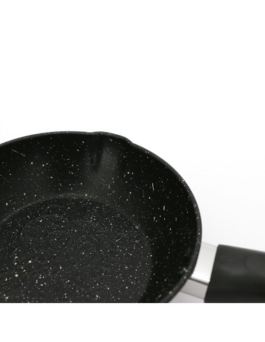 英國熊單把不沾鍋18cm