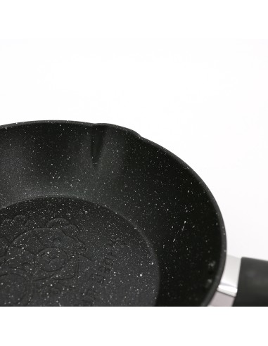 英國熊單把不沾鍋24cm