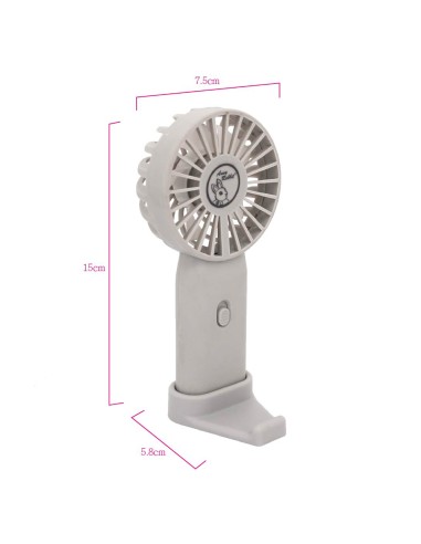 安妮兔手機座隨身風扇