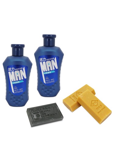 洗沐二合一炭錢2+3皂