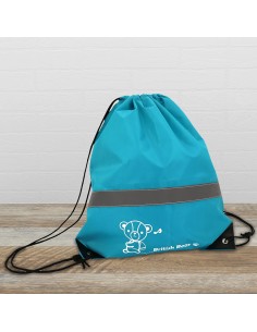 英國熊反光束口背包