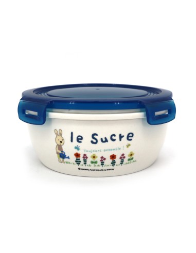 法國兔陶瓷保鮮密扣蓋碗820ml