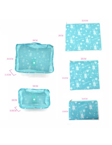 Bo bonny旅行收納組(5件套)