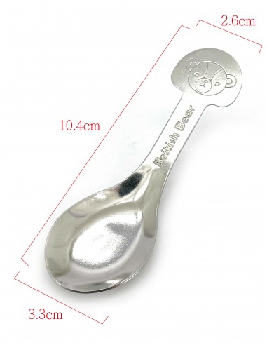 英國熊台製三入蓋碗組+袋匙B