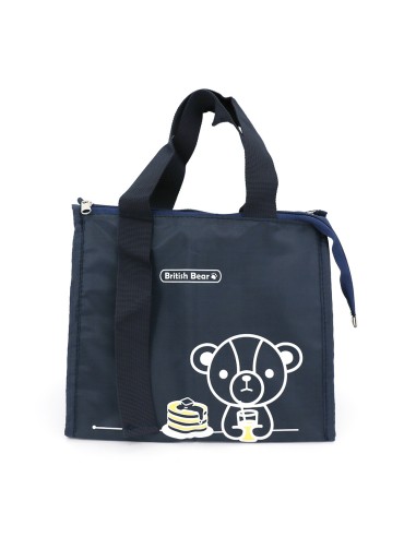 英國熊台製三入蓋碗組+袋匙B