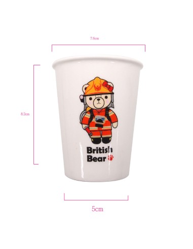 英國熊職業瓷杯六入