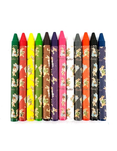 安妮兔12色彩色蠟筆-盒裝