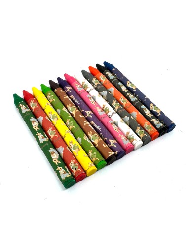 安妮兔12色彩色蠟筆-盒裝