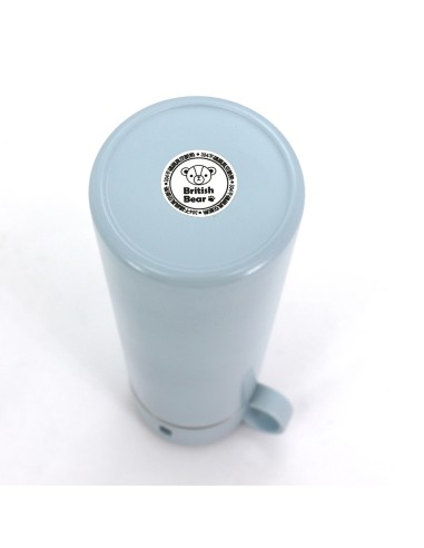 英國熊不鏽鋼真空分享瓶550ml-藍