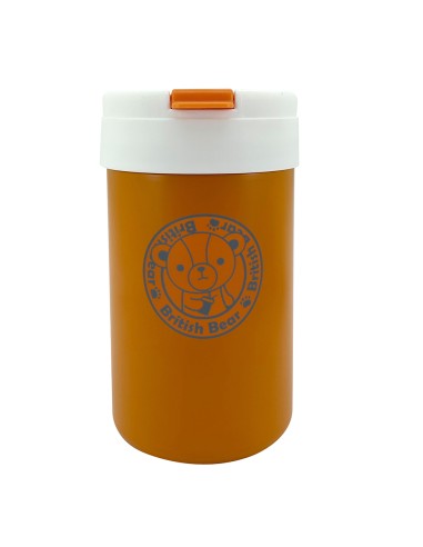 英國熊真空吸管杯-420ML(盒裝)