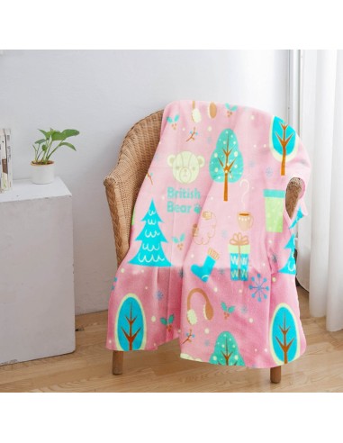 英國熊冷氣毯150x180-遊樂(OPP)