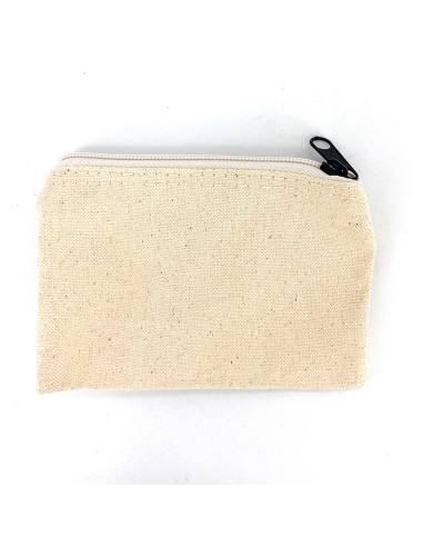 英國熊台製棉布零錢拉鍊包