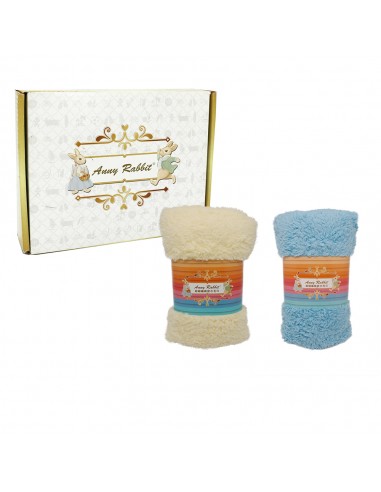 安妮兔超細纖維吸水毛 巾2入(盒)