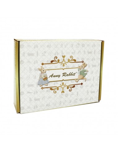 安妮兔超細纖維吸水毛 巾2入(盒)