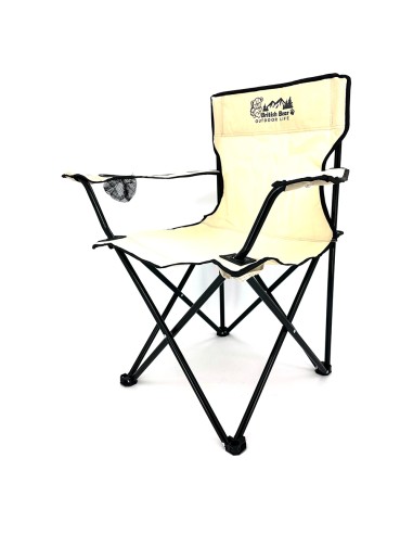 英國熊摺疊休閒椅-大地