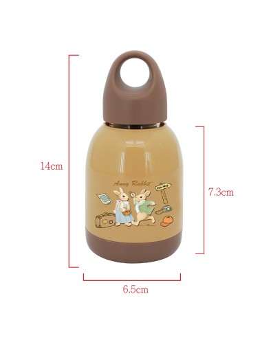 安妮兔玻璃胖胖瓶160ml-旅行