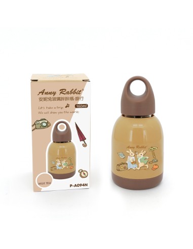 安妮兔玻璃胖胖瓶160ml-旅行