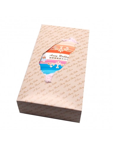 安妮兔超細纖維吸水方巾1入(盒)