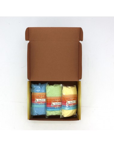 安妮兔超細纖維吸水方巾3入(盒)