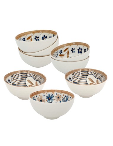 松村窯日式簡約8碗