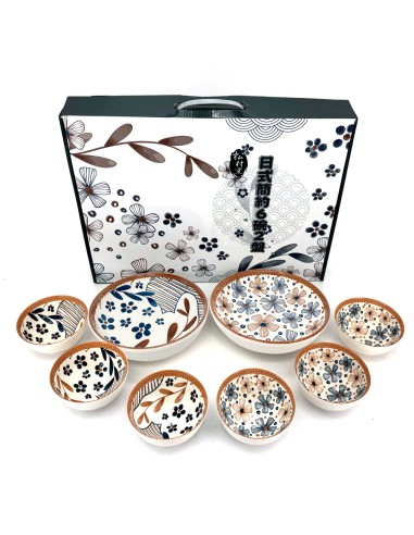 松村窯日式簡約6碗2盤
