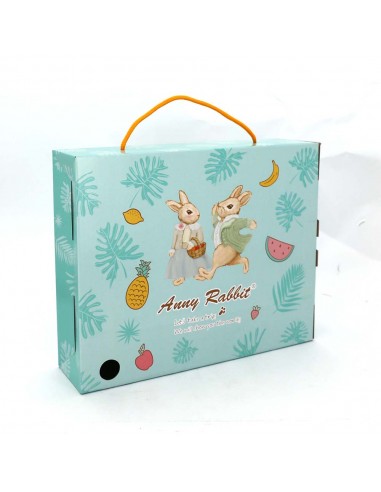 安妮兔法蘭絨毯羽葉 90*130盒裝