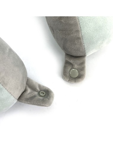 英國熊甜甜圈造型頸枕