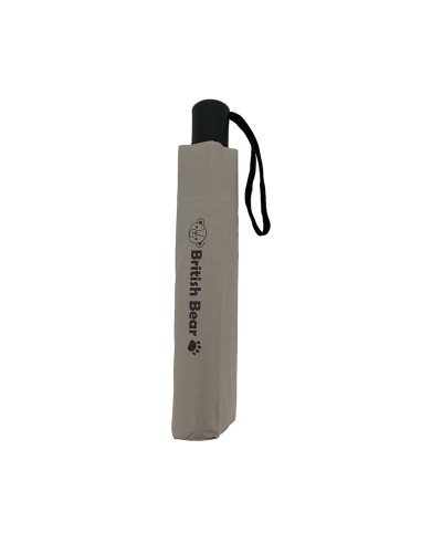 英國熊自動開收摺疊傘-奶茶