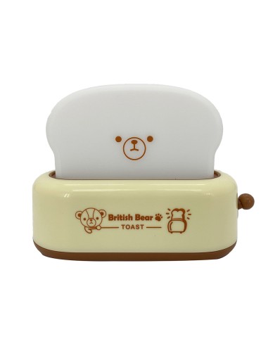 英國熊可愛吐司無極小夜燈