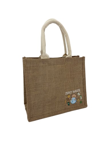 英國熊黃麻環保購物袋