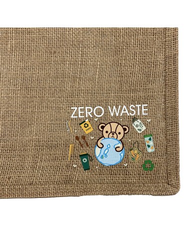 英國熊黃麻環保購物袋