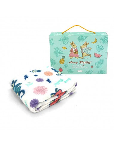 安妮兔冷氣毯4*5-花草 盒裝