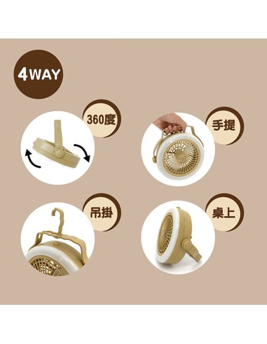 英國熊吊掛多用桌扇燈(盒