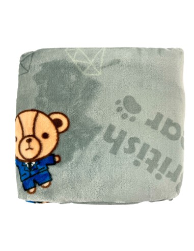 英國熊鑽法蘭絨毯150*180(OPP)