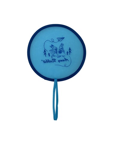 安妮兔摺疊扇-天藍