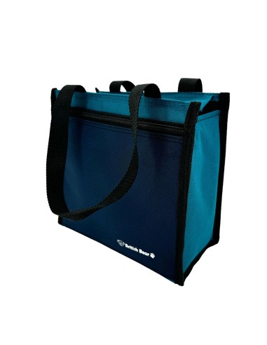 英國熊台製方型保冰溫袋-綠