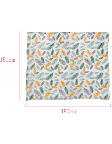 安妮兔法蘭絨毯羽葉 150*180-OPP