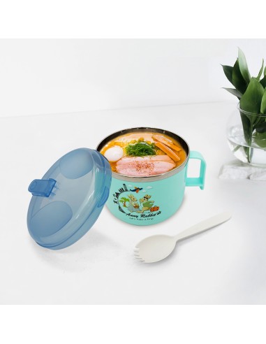 安妮兔不鏽鋼泡麵碗1300ML