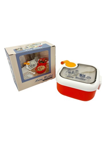 安妮兔外出餐具四件組