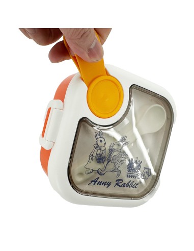 安妮兔外出餐具四件組